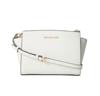 Сумка Michael Kors Selma Mini Messenger White / Белая