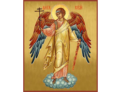 Ангел-Хранитель. Рукописная икона. 13х16см.