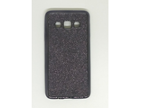 Защитная крышка силиконовая Samsung Galaxy A3 с фиолетовым напылением