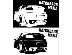 Наклейка Hatchback mafia 2