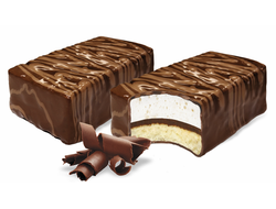 Пирожные «Двойной Десерт» со вкусом шоколада