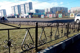 Установка под ключ газонного ограждения в Москве и МО