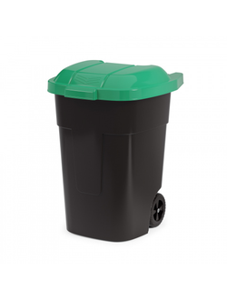 Бак 65 л с крышкой на колесах M7235