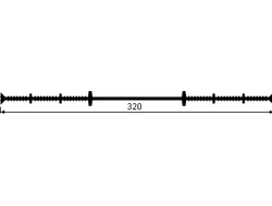 Гидрошпонка CI 320 (10 пог.м)