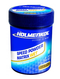 Ускоритель HOLMENKOL пудра для беговых лыж Dry Water Matrix wet 24341