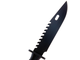 Штык-нож М9 Чёрный глянец