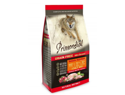 Primordial Grain Free Adult Mini Quail & Duck беззерновой корм с перепёлкой и уткой для взрослых собак мелких пород 1 кг (упаковка на развес)
