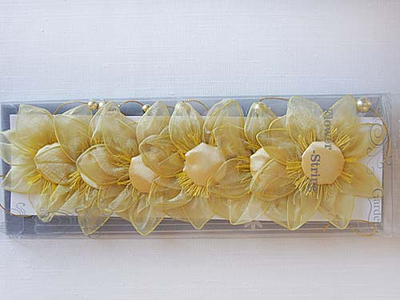 Арт. 535595. Декоративная нить "Цветы"