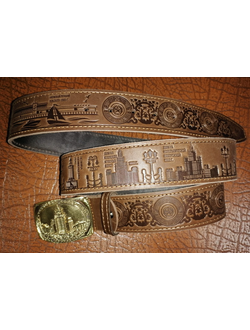 Ремень "Семь сестер Москвы"