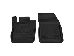 Коврик салонный резиновый (черный) для Ford Mondeo (15-19) (передний ряд сидений) (Борт 4см)