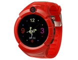 Детские часы Smart Baby Watch с GPS Q360 I8 - красные