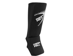 Защита голень-стопа Эластик черная Green Hill