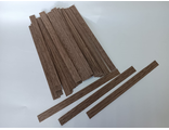 Фитиль деревянный Орех, 0,6 мм *1,2 см.*15 см., 1 шт.