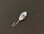 Мормышка паяная Глазок серебро, вес.0.40 gr.16 mm. d-3.5mm. купить