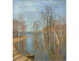 &quot;Весна - Большая вода&quot;, по мотивам картины И. Левитана (алмазная мозаика) mp-mz-mo avmn