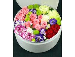Цветы в подарочной коробке # 4 008