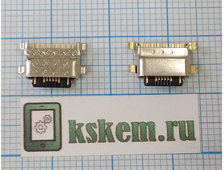 Разъем зарядки Type-C 16 pin № 64 Xiaomi Redmi K30, Redmi Note 7 (M1901F7G), Note 11 Note 10, Note 10S, Note 9, Note 9S, Redmi Note 9T, Redmi Note 8, Redmi Note 8T, Redmi Note 7 Pro 4G