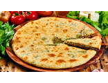Сырный шпинат (пирог с осет.сыром и шпинатом)