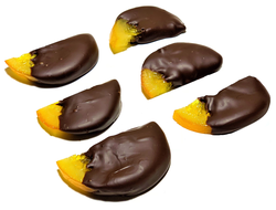 Апельсиновые дольки в темном шоколаде 1 штука