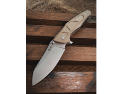 Складной нож Багира Folds (сталь Bohler K110,  G10 тан)