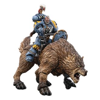 Фигурка Warhammer 40K Space Wolves Thunderwolf Cavalry Bjane 1:18