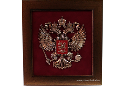 Панно Герб Российской Федерации, медь