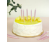 Свечи для торта 8 см с держателями 4,5 см (10 шт./уп.)