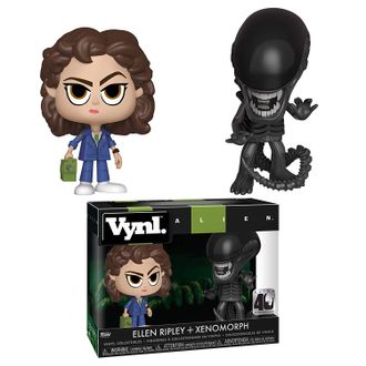 Фигурка Funko VYNL: Alien 40th: Xenomorph &amp; Ripley with Tracker