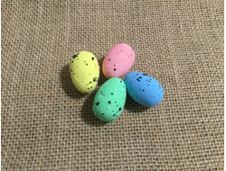 Пасхальные яйца, размер 2 см * 3 см, разноцветные, цена за 1 шт