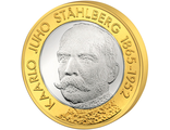 5 евро Президенты Финляндии. Каарло Юхо Стольберг, 2016 год