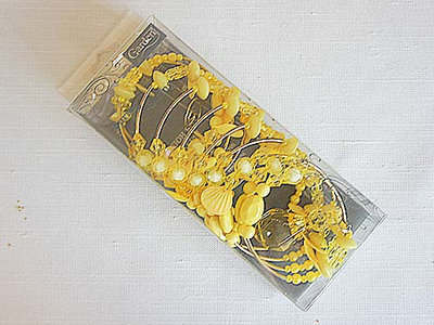 Арт. 535597. Подвес спиральный с капелькой