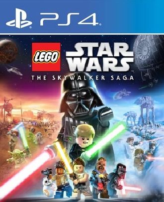 Lego Звездные Войны: Скайуокер. Сага (цифр версия PS4) RUS 1-2 игрока