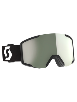 Маска SCOTT Shield+extra lens black amp pro white chrome / amp pro green 414501-7641361 со сменной линзой