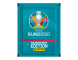 Пакет наліпок (наклейок, стікерів) Panini (Паніні) UEFA EURO 2020 (Евро 2020) 1 пакет - 5 наклейок