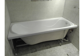 Установка и подключение акриловых ванн