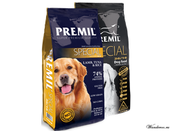 Premil Special Премил Специал корм для собак, с ягненком и тунцом 2.5 кг.