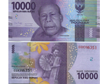 Индонезия 10.000 рупий 2016 (2018) г. Серия &quot;Национальные герои&quot;