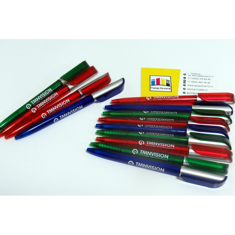 Фирменные ручки с логотипом в Тюмени