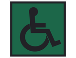 Знак &quot;Доступность для инвалидов всех категорий&quot;