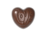 CW12041 Поликарбонатная форма для шоколада Heart Love Chocolate World, Бельгия