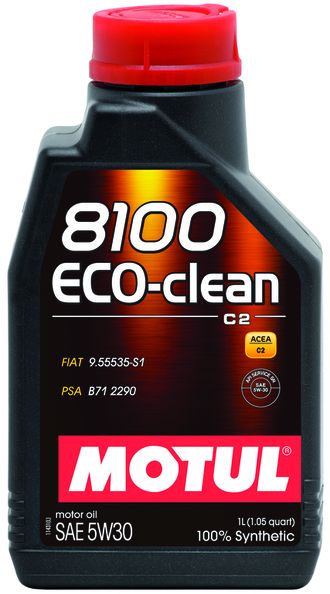 Масло моторное MOTUL 8100 Eco-Clean C2 5W-30 1 л. синтетическое