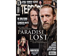 TERRORIZER Magazine May 2012 Paradise Lost Cover. Иностранные музыкальные журналы в Москве, Intpress