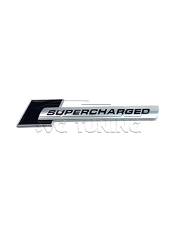 Эмблема Supercharged на крыло Ауди