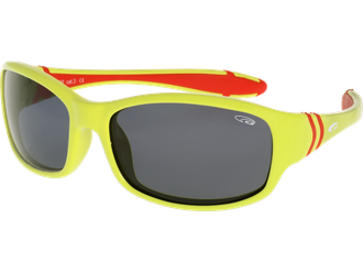 Детские солнцезащитные очки Goggle FLEXI E964-3 желтые поляризационные
