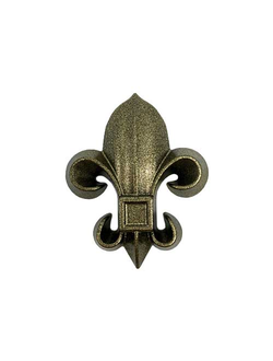 Королевская лилия, магнит-подхват в ассортименте, металлические оттенки. Мелкий опт