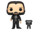 Фигурка Funko POP! Movies John Wick John (Black Suit) witch Dog