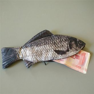 Креативный 3D бумажник для заядлого рыбака