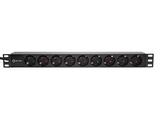 Сетевой фильтр 5bites Блок розеток PDU919A-04 9S / AL / 1U / 19&quot; / 2M*3G*1.5MM2 / VDE