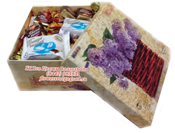 2 кг шоколадных конфет в подарочной коробке