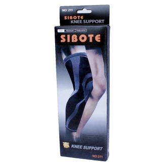 Суппорт ноги эластичный Sibote. Обеспечивает мягкую поддержку и сохраняет тепло. Профилактика травм икроножной мышцы при занятиях спортом и выполнении работ, связанных с физ.нагрузкой на голень. подготовка к тренировкам с большими нагрузками,лечение травм
